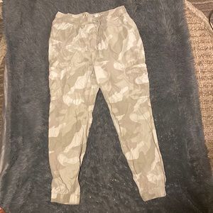 > gently used camo pants